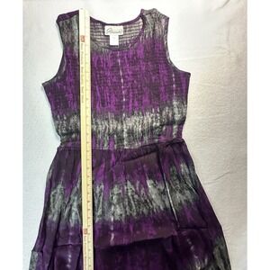 Easy Essentials Women's Size,‎ Medium, Purple And Black Dress
